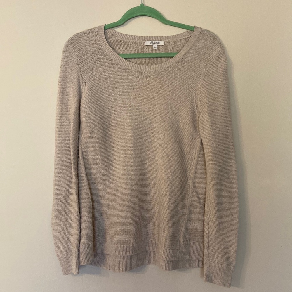 Madewell oversized knit sweater size S